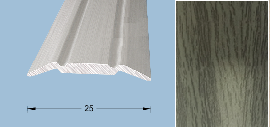 Порог-стык 1,8м 25мм П79.15, Дуб пепельныйП79.15- купить в АПлайн