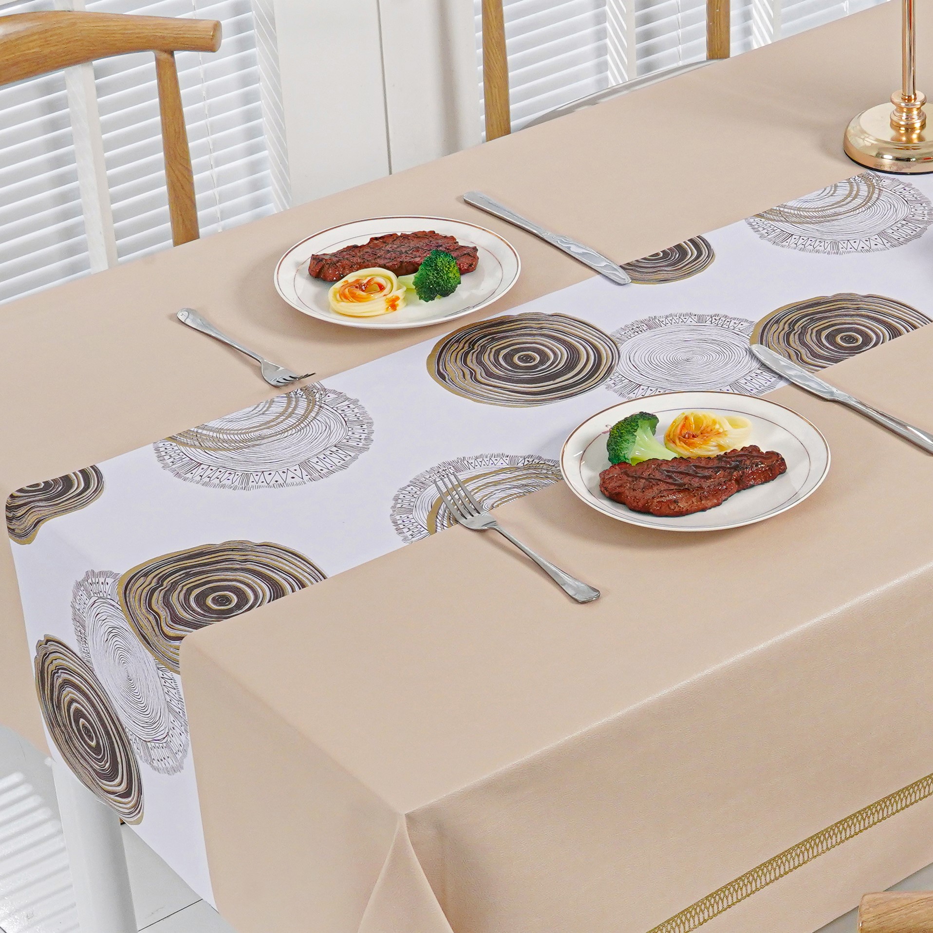 Клеенка GRACE на тканевой основе 1,37(+-3)х25м LF81757-3 106662