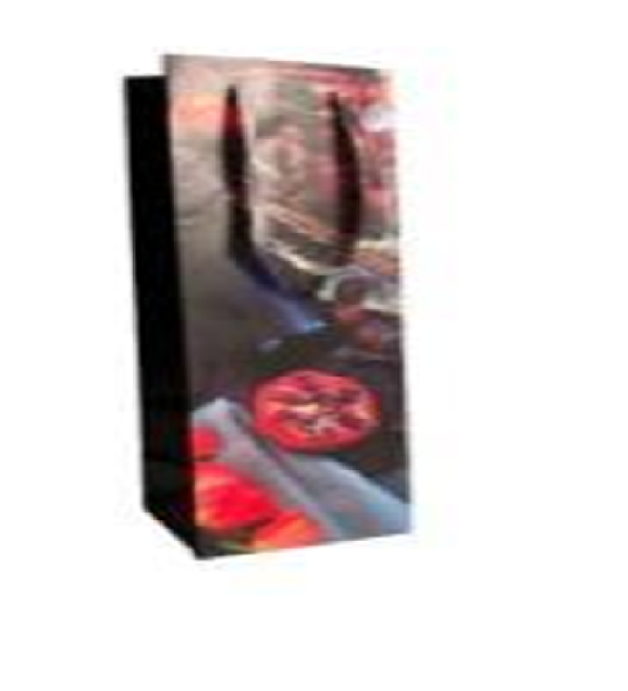 Пакет подарочный EuroHouse 10х33х9см 13767