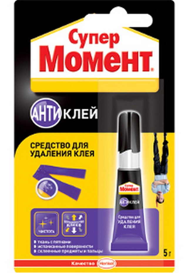 Клей МОМЕНТ-СУПЕР АНТИКЛЕЙ блистер 5г /2114679/***