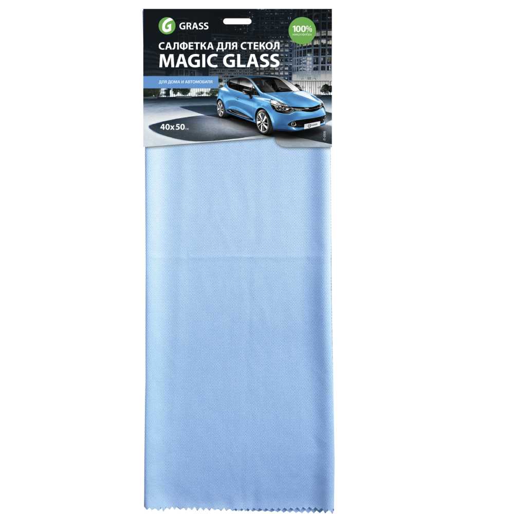 Салфетка из микрофибры GRASS MAGIC GLASS 40х50см IT0308- купить в АПлайн