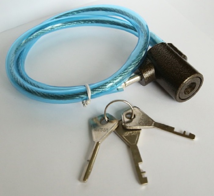 Замок велосипедный АНТАЛ  ВС20-63-01 трос 63см - 1-621 - купить в АПлайн