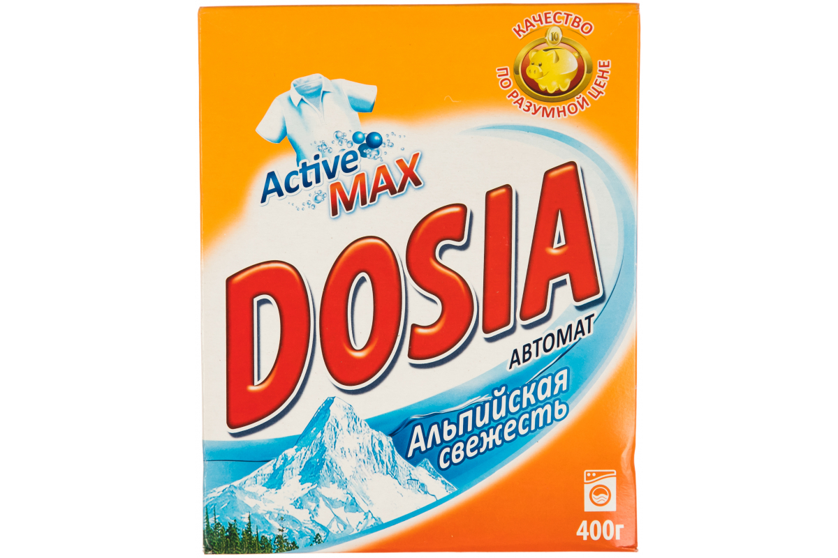 Порошок стиральный Дося 400г автомат альпийская свежесть