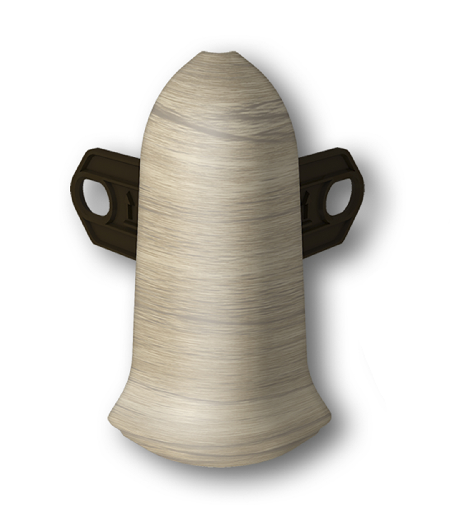 Угол нар. для плинтуса "Идеал Классик" 55мм (2 шт во флоупаке), 263 Клен северный