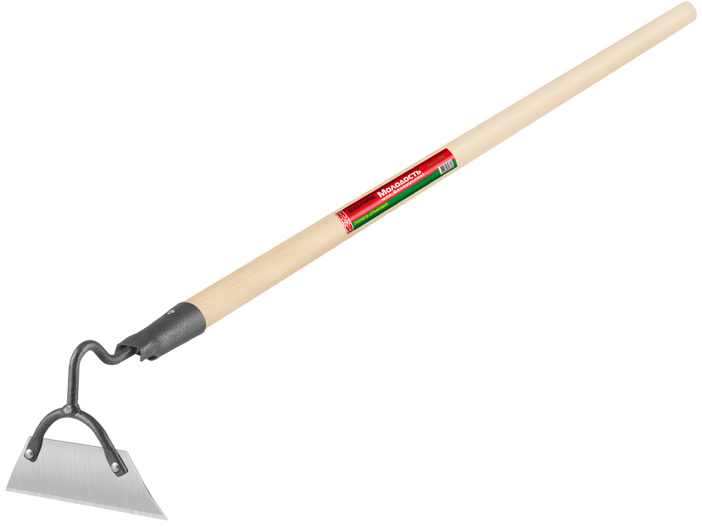 Тяпка 150х1270мм с деревянным черенком 1046-ч