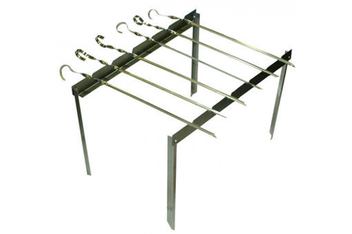 Мангал BOYSCOUT ТАГАНОК каркасный 420х40х250мм сборно-разборный+6 шампуров  61371