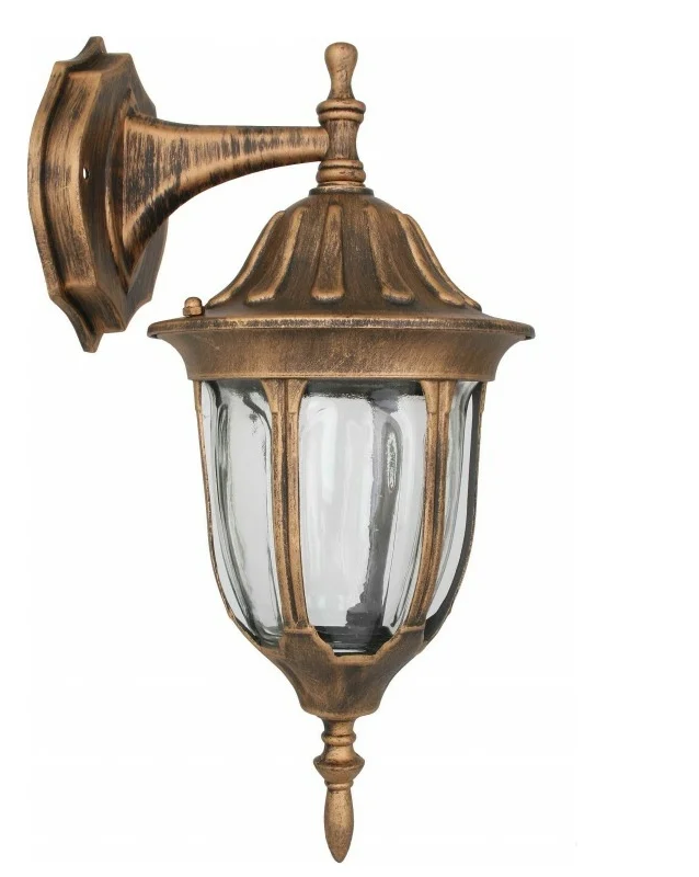 Светильник 4502 (НБУ 60Вт) 60Вт E27 IP43 улично-садовый бронза Camelion 10530