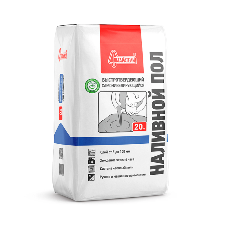 Пол наливной "Старатели" Быстротвердеющий 20кг