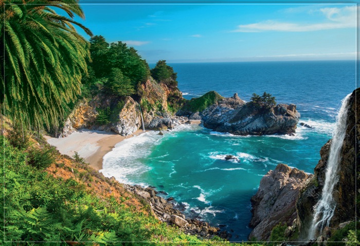 Фотообои "Океанская бухта" 9л. 300х201 -  - купить в АПлайн