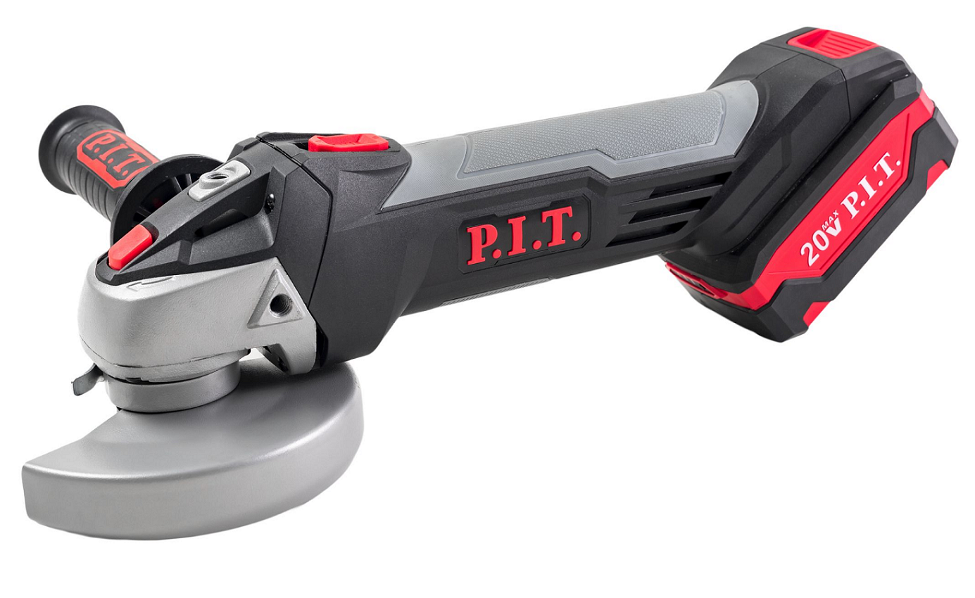 Машина углошлифовальная 125мм,20В,1х4Ач,8500об/мин P.I.T PWS20H-125C/1
