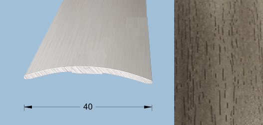 Порог-стык 0,9м 40мм П71.5, Бук белый