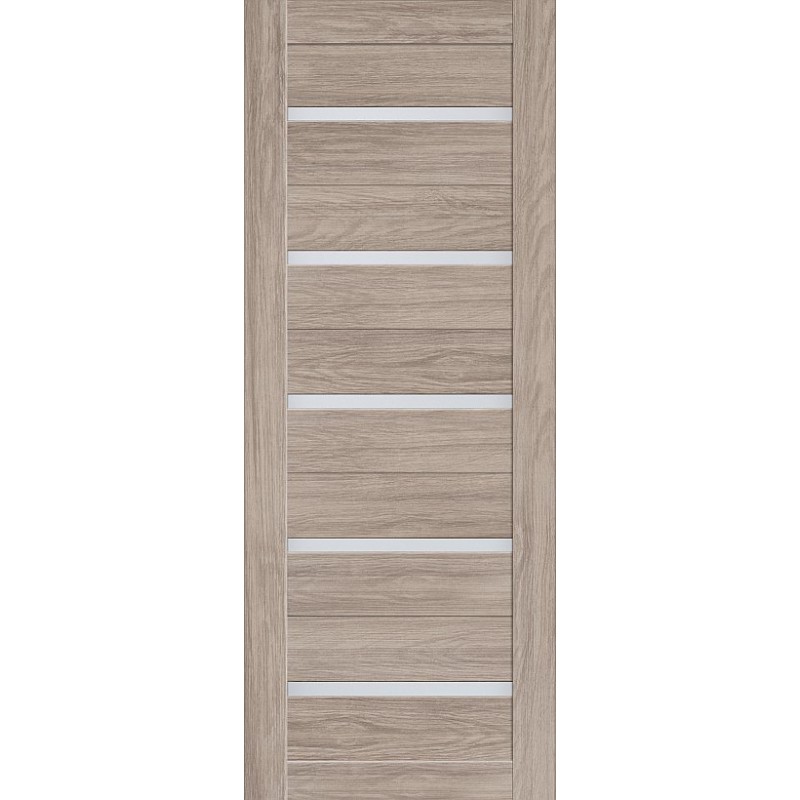 Дверное полотно "Luxury" 502 Капучино М8 700х2000 (Сатинато), Биошпон