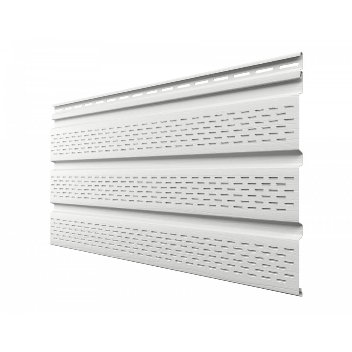 Софит ТехноНИКОЛЬ полностью перфорированный Белый (жасмин) 3х0,302м / 0,91м2 