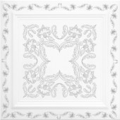 Плитка потолочная "Мартин-пласт" Жемчуг РН-011 (блист.8 шт)- купить в АПлайн