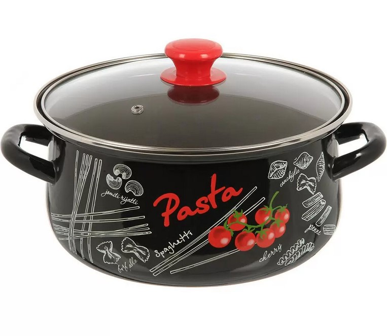 Кастрюля эмал. Болоньезе 2л 61915-103/4.02-У4 121907