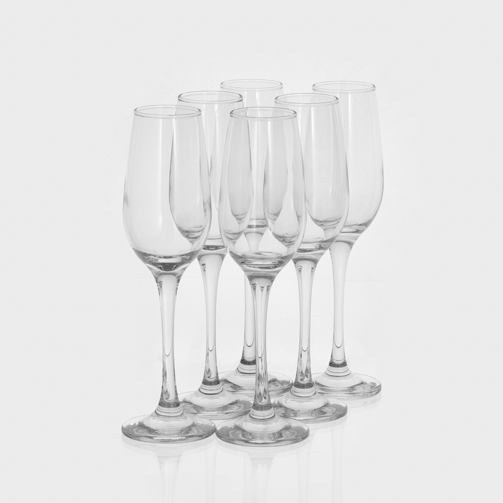 Набор бокалов стекл. АМБЕР 6шт 200мл 440295B