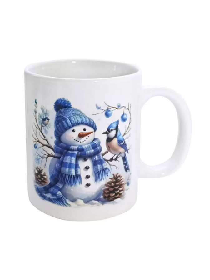 Кружка керамика МФК Снеговик 350мл MFK20585 510196