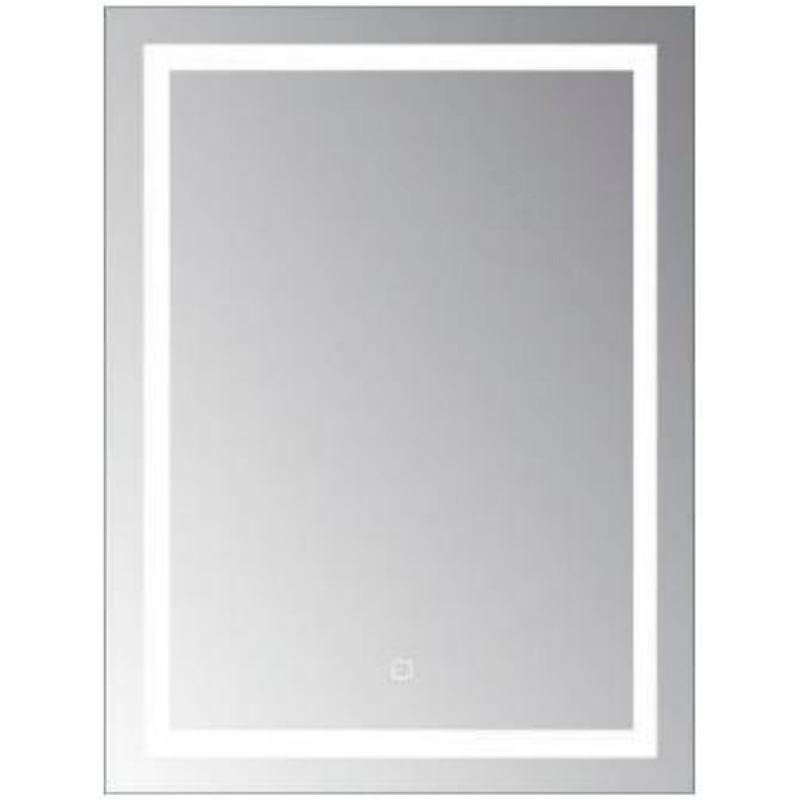 Зеркало для ванной комнаты (G601) GAPPO 60х80 с подсветкой/68387