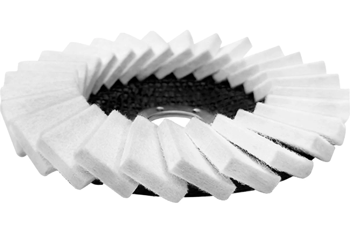Диск лепестковый КЛТ войлок 125х22,2мм Vertextools 0092-1250092-125- купить в АПлайн