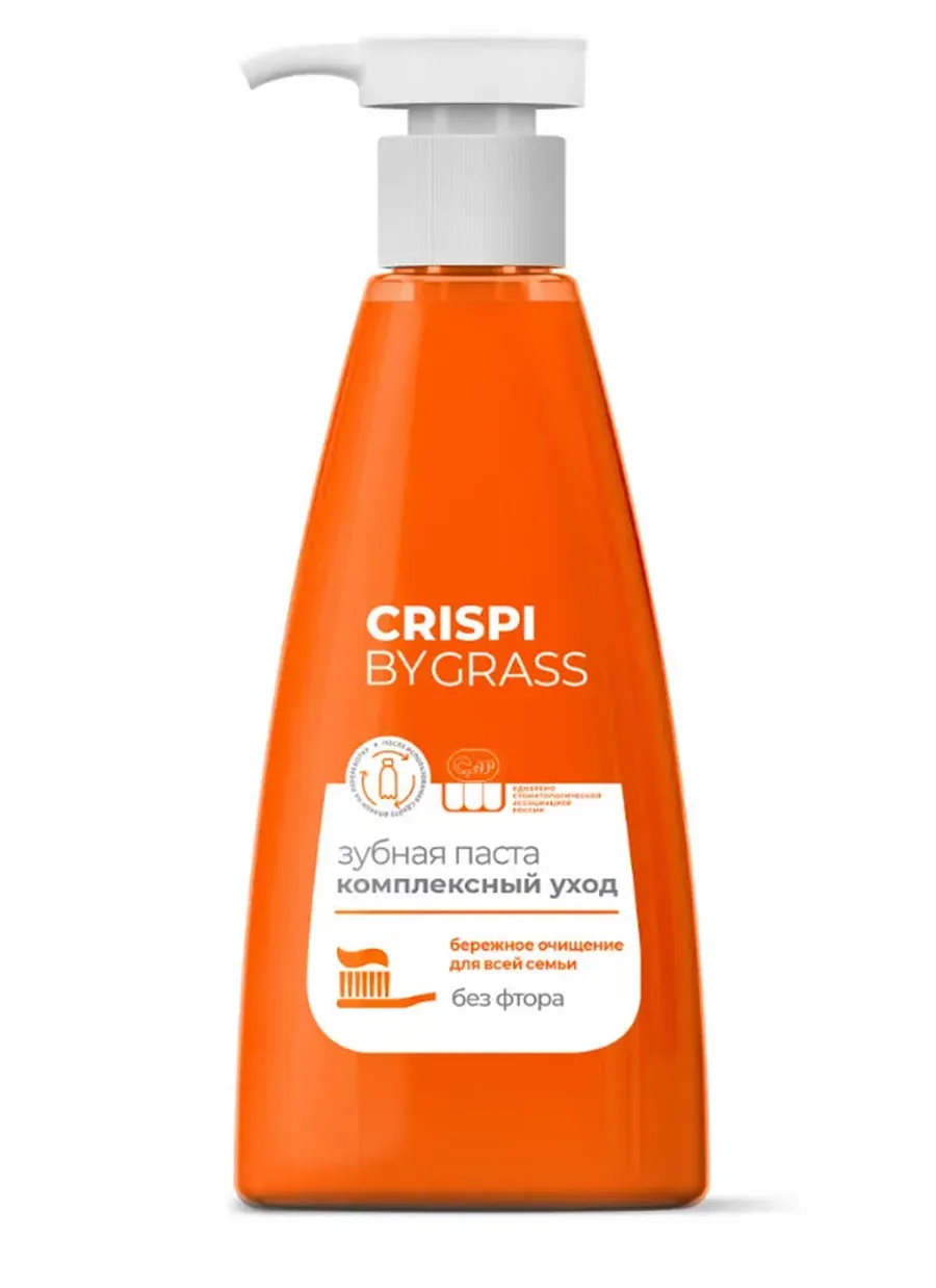 Паста зубная GRASS Crispi 250мл Комплексный уход 126078