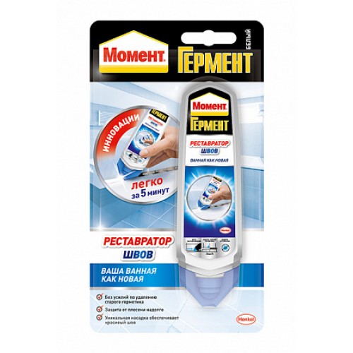 ГЕРМЕТИК "МОМЕНТ" ГЕРМЕНТ РЕСТАВРАТОР ШВОВ 100МЛ /2055464/***