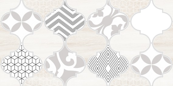 Декор2 Мореска бежевая 1641-8626 20х40см