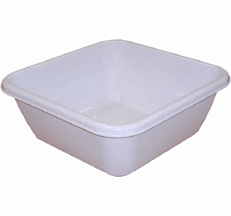 Таз пласт. 8л квадратный латте М2577