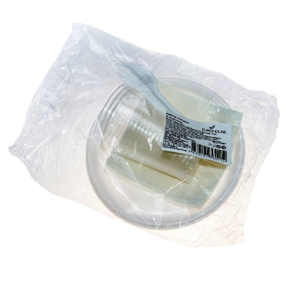 Набор одноразовой посуды на 6 персон тарелка, стакан, вилка, салфетка 13498