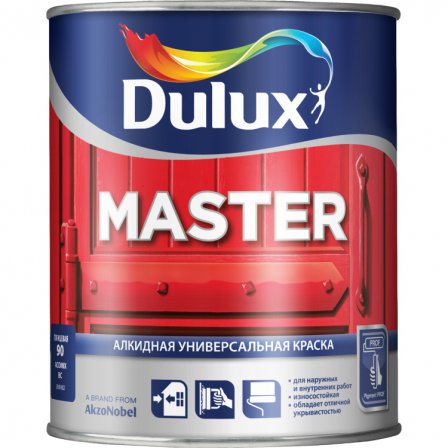КРАСКА DULUX  MASTER 30 П/МАТ BW 2,5Л***