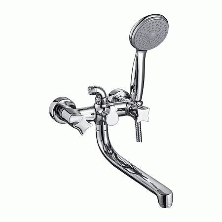 Смеситель для ванны LEDEME с длинным изливом арт.L2587