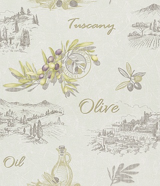 Обои бумажные моющиеся Брянск Оливия 5 0,53х10м С1БР-ГП