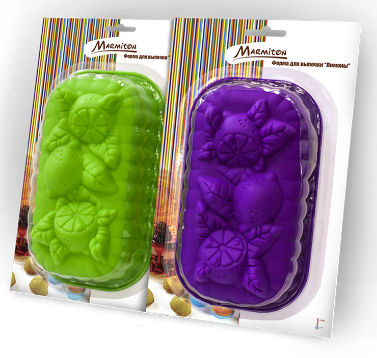 Форма силик. лимоны 26х15х8см marmiton /20 16129
