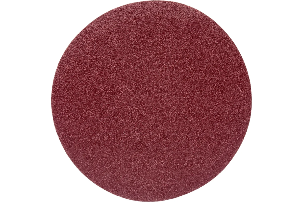 Круг шлифовальный липучка сплошной 125мм Р80 5шт.Бибер 70663