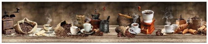 Панель-фартук Аромат кофейных зерен 652 600х3000мм