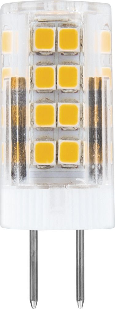 ЛАМПА СВЕТОДИОД. "FERON" 7ВТ G4 4000K ХОЛ. СВЕТ 50Х16ММ ПРОЗР. LB-433 арт.25864