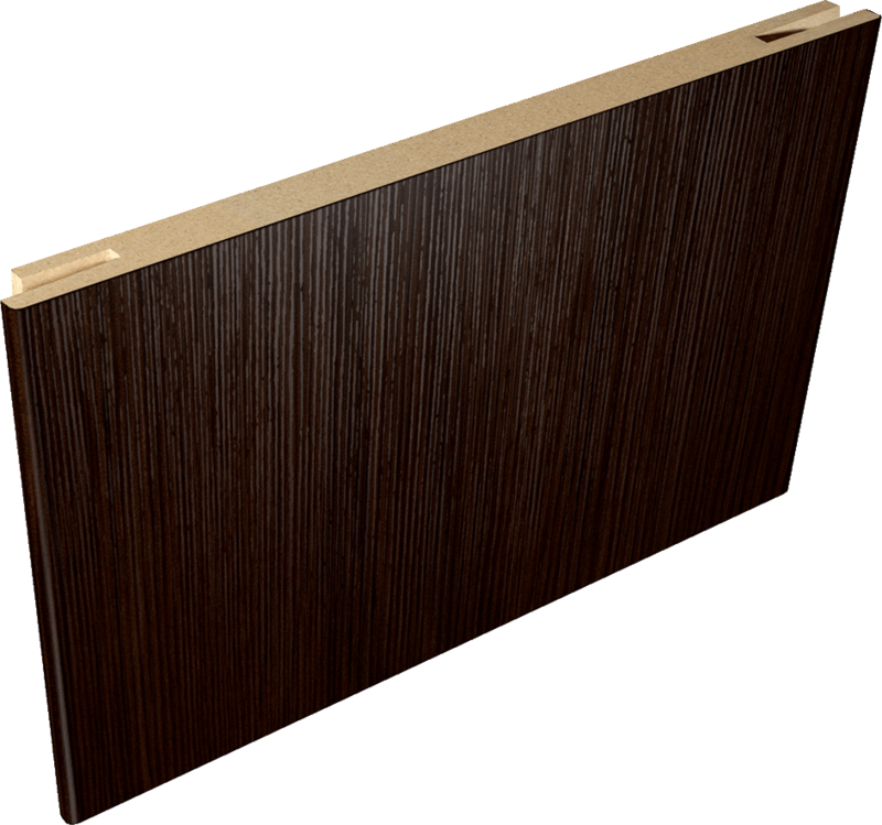 Доборная планка телескопическая Венге 100х8х2070 (к двери Next), Экошпон