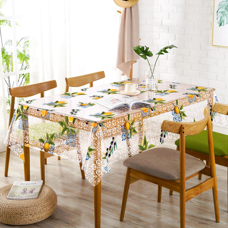 Клеенка Grace ПВХ без основы прозрачная 1,35х30м CJ-6579-5T 109445