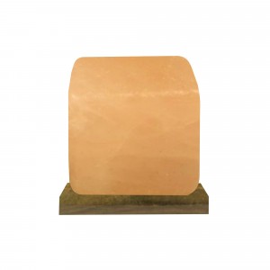 Светильник настольный св/д 5Вт 90х76х64мм розов соль КУБ USB "Apeyron/Vilart"