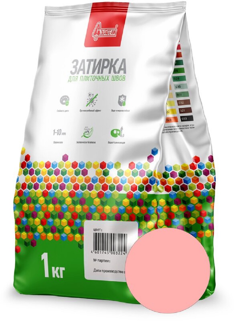 Затирка "Старатели" розовый 1кг / 014 - 3277/3500 - купить в АПлайн
