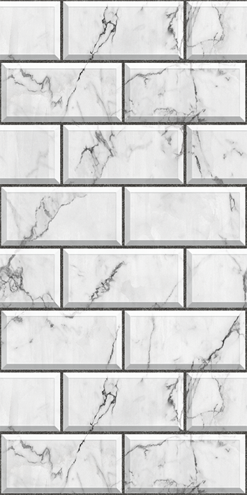 Панель ПВХ White Carved Stone фотопечать 0,25х2,7м 8275