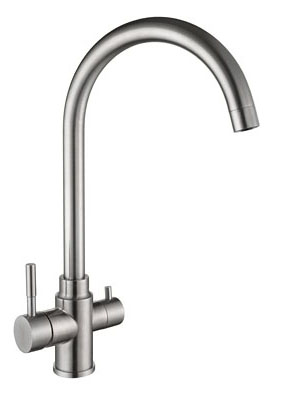 Смеситель для кухни GOLDEN FOX Lomond хром с подключением к фильтру с питьевой водой 11350-FOX 2