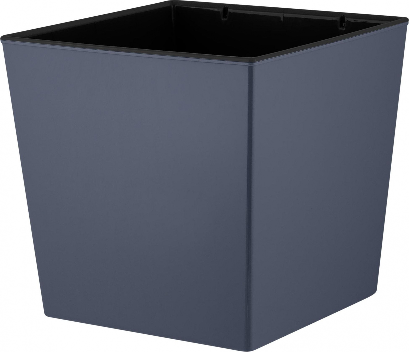 Горшок для цветов InGreen London Cube 11,6л вулканический серый IG780110026IG780110026- купить в АПлайн