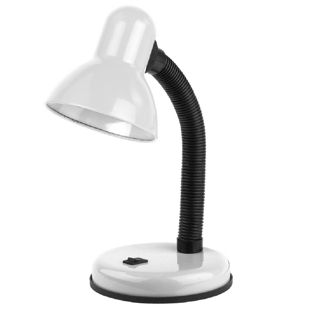 СВЕТИЛЬНИК НАСТОЛЬНЫЙ  "ЭРА" N-120-E27-40W-W БЕЛЫЙ /608/