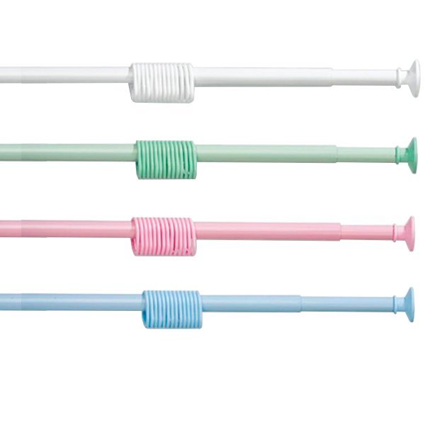 Карниз для ванной Росспласт с кольцами в ассортименте 1,2х2,10