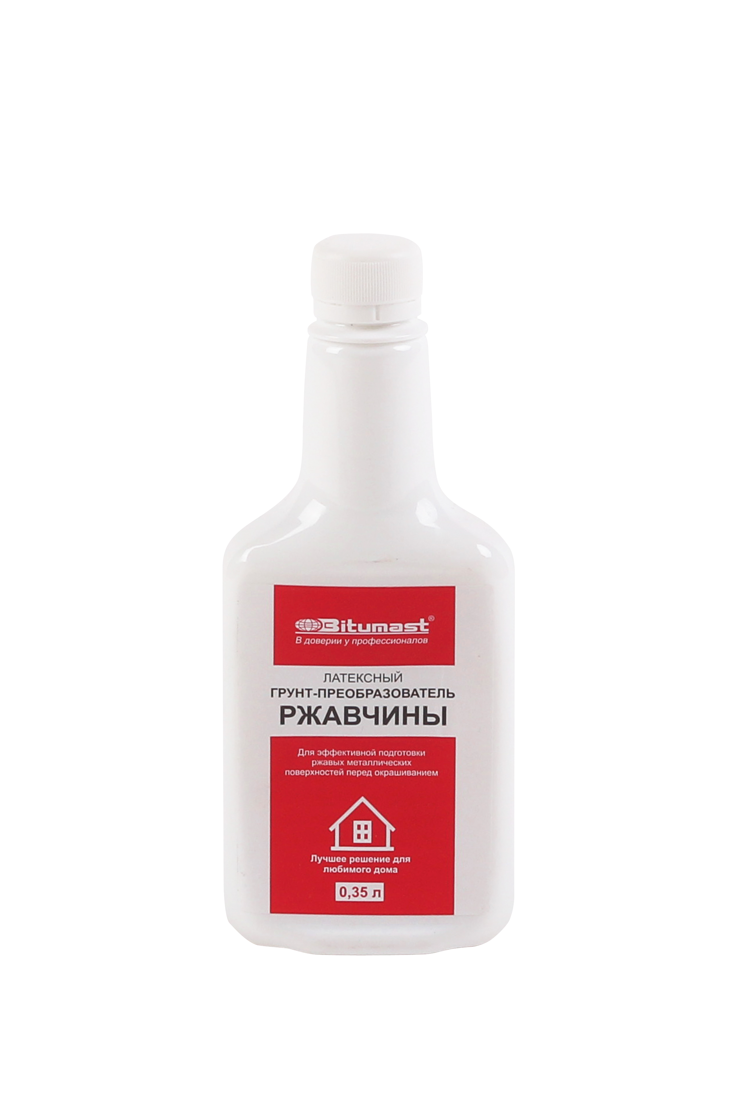 Грунт-преобразователь ржавчины Bitumast латексный 0,35л