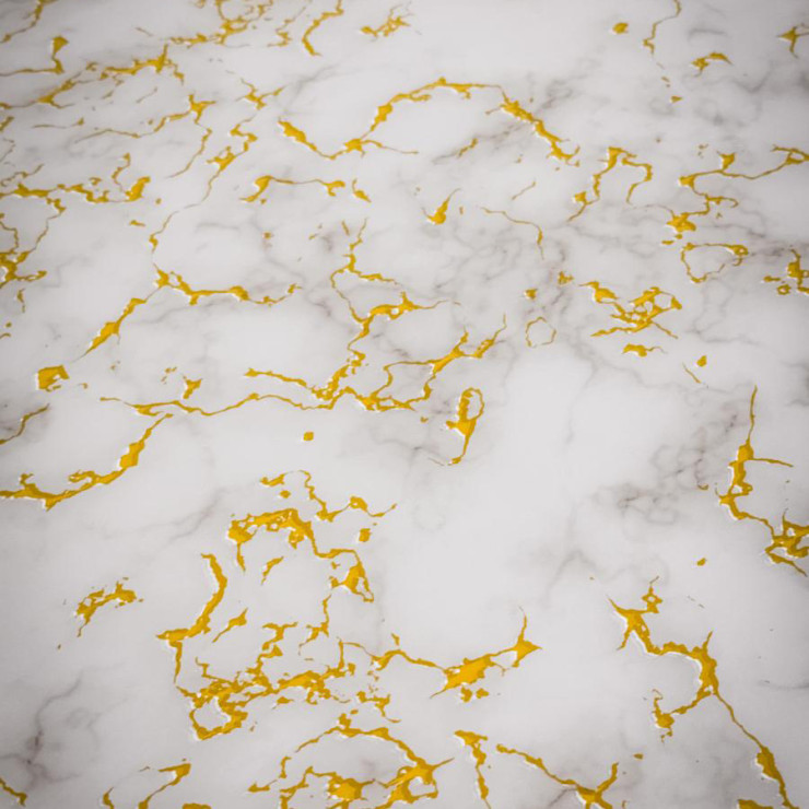 Клеенка Mirror Мрамор Мельхиорский на нетканевой основе 1,40х20м M81200B