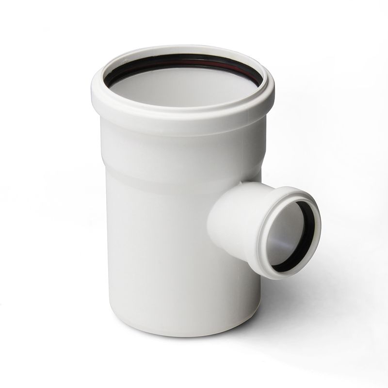 Тройник белая малошумная канализация d110х50/90