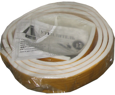 Уплотнитель 8х8мм 14м самоклейка скотч 1213024