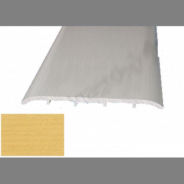 Порог-стык 1,8м 40мм П49.7, Бук натуральный