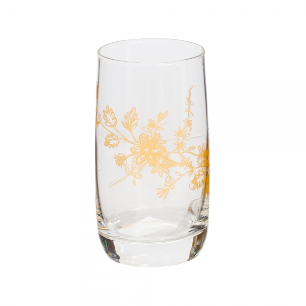 Стакан стекл. летний микс 330мл высокий l2632